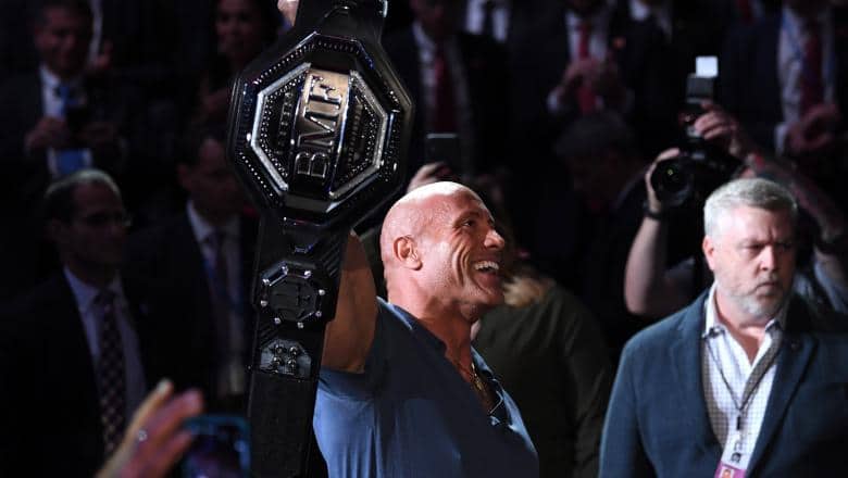 Dwayne Johnson's Project Rock Sneaker Signs UFC Partnership Deal