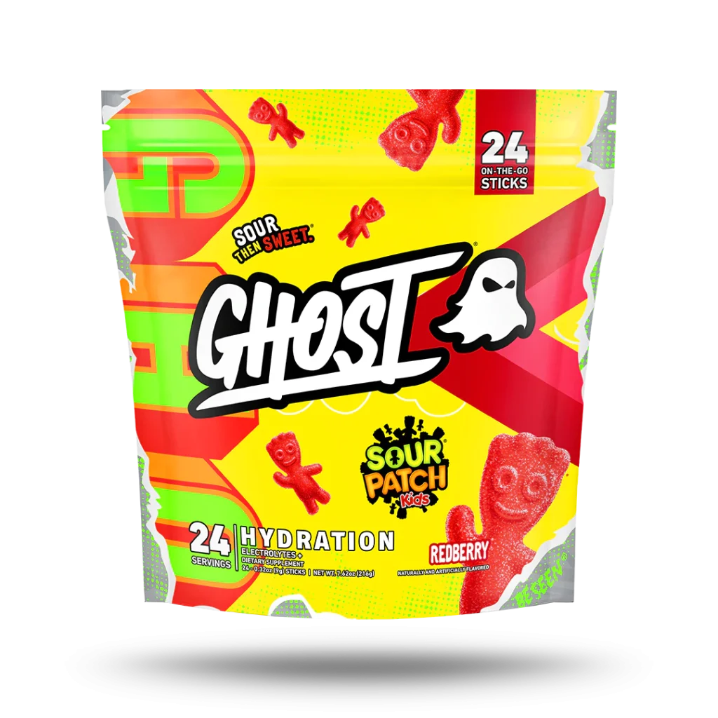 GHOST Launch Hydration Sticks