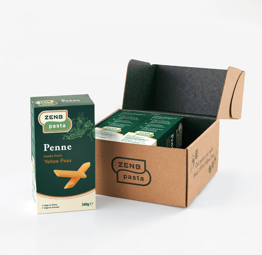 ZENB Yellow Pea Pasta & Gourmet Sauces