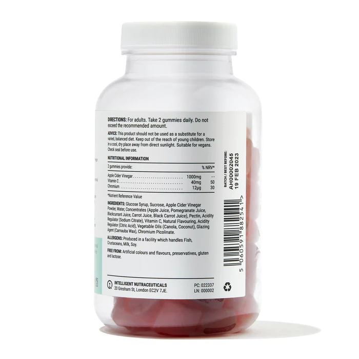 Known Nutrition Apple Cider Vinegar Gummies