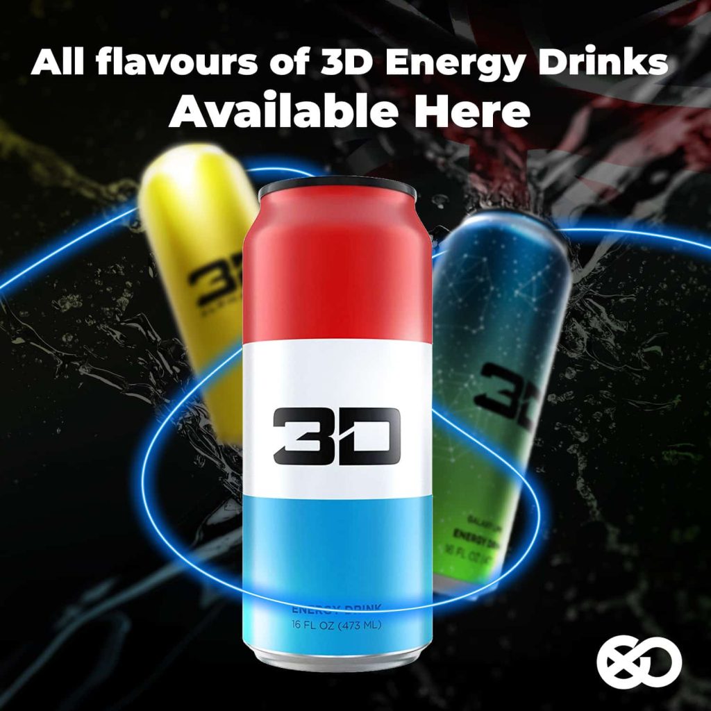 Gymfluencers energy drinks store