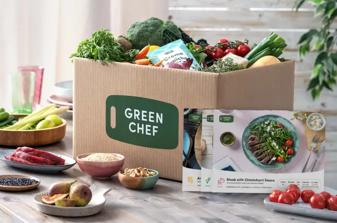 Keto Meal Prep Green Chef Box