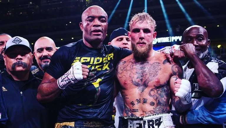 Jake Paul Drops Anderson Silva