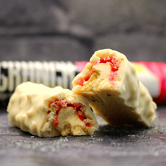 Warrior Crunch Raspberry Lemon Cheesecake