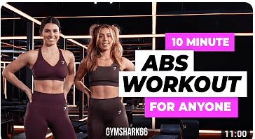 Anna Archer tips for a 10-MINUTE ABS WORKOUT FOR ANYONE