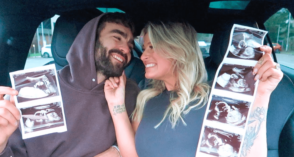 meggan grubb baby scan pics