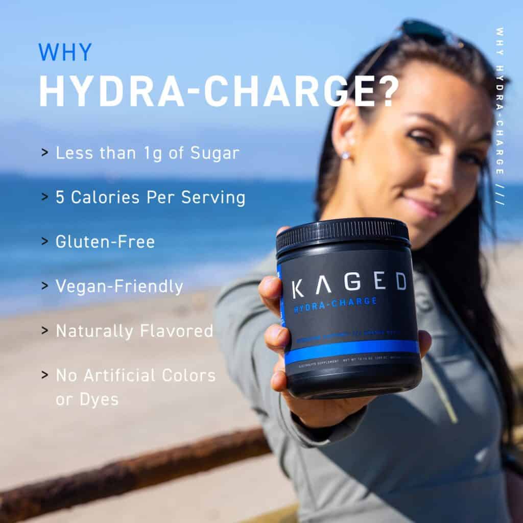 Kaged Unveils Hydra-Charge®: A Refreshing Low-Sugar Sports Drink with Essential Electrolytes