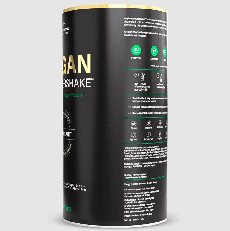 protein works vegan wondershake