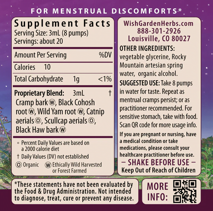 WishGarden Herbs Cramps