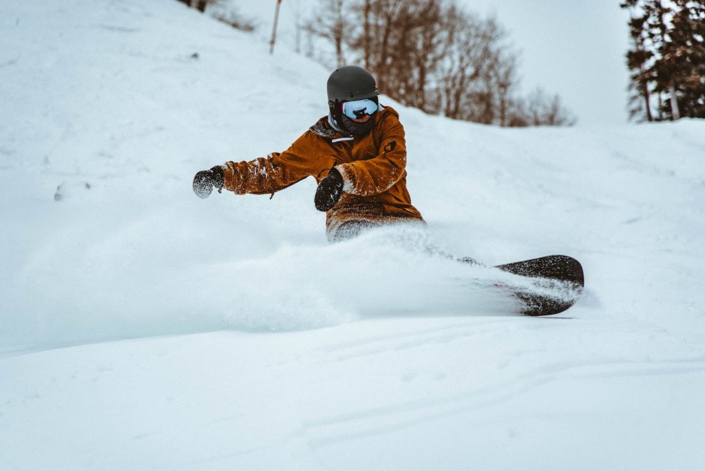 skiing and snowboarding
