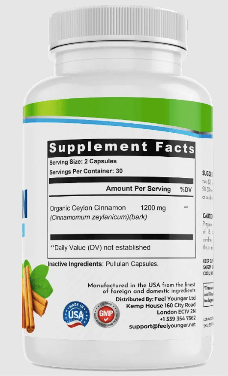 feel younger ceylon cinnamon