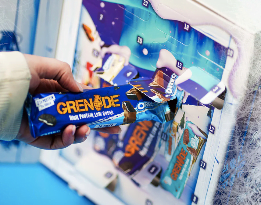 grenade prootein bar advent calendar