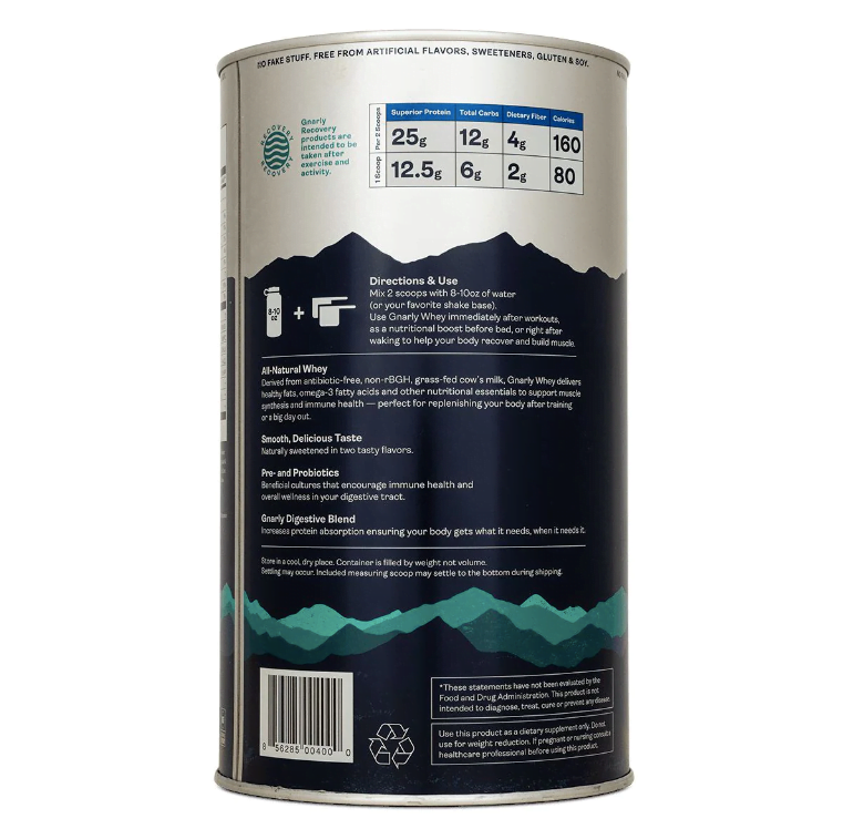 Gnarly nutrition grass fed whey protein review