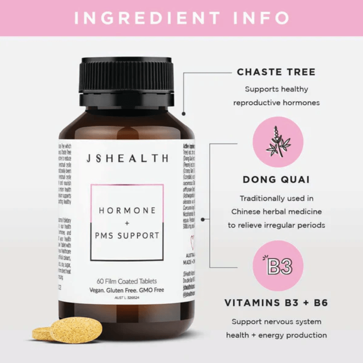 jshealth hormone + pms support