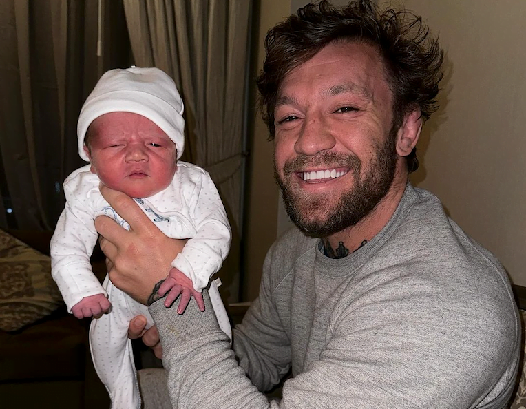 conor mcgregor announces son name