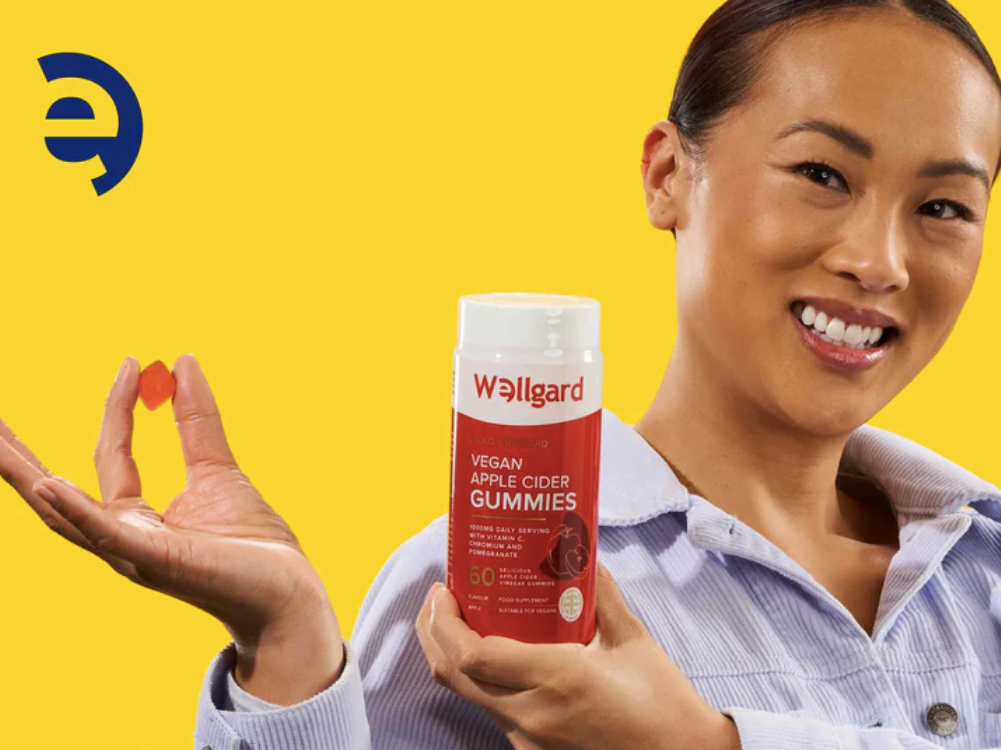 wellgard vegan apple cider gummies