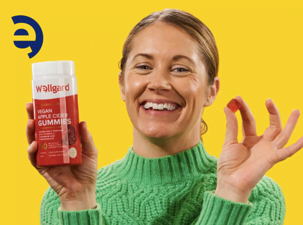 wellgard vegan apple cider gummies