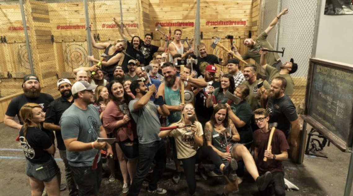 Axe Throwing Phoenix | usa fit games