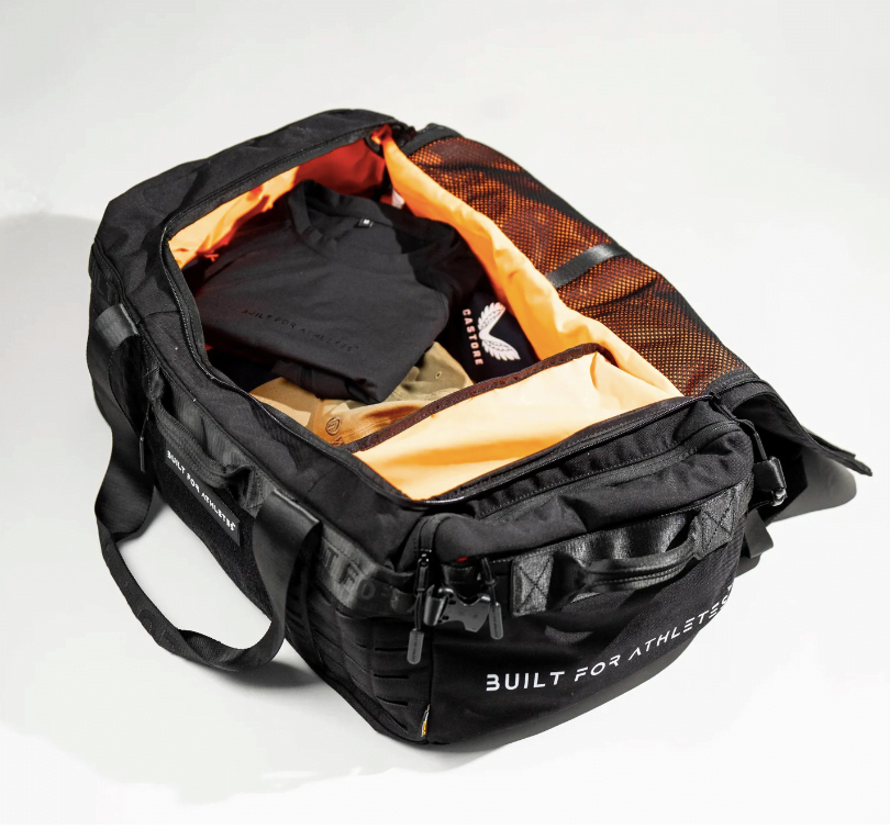 built for athletes duffel bag