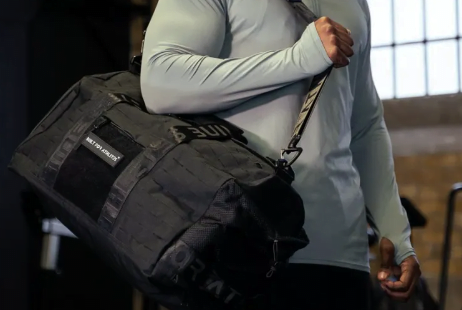 built for athletes duffel bag