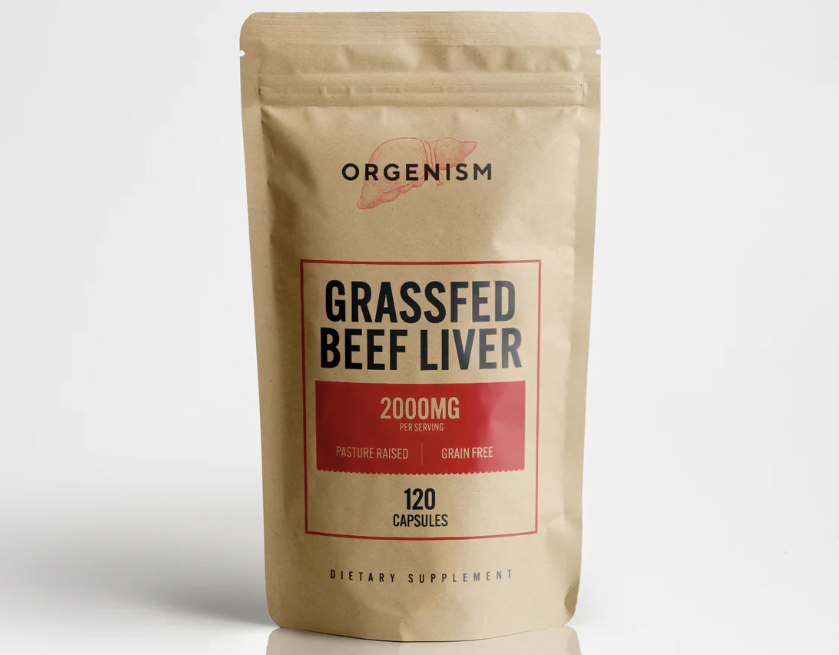 orgenism grass beef liver capsules