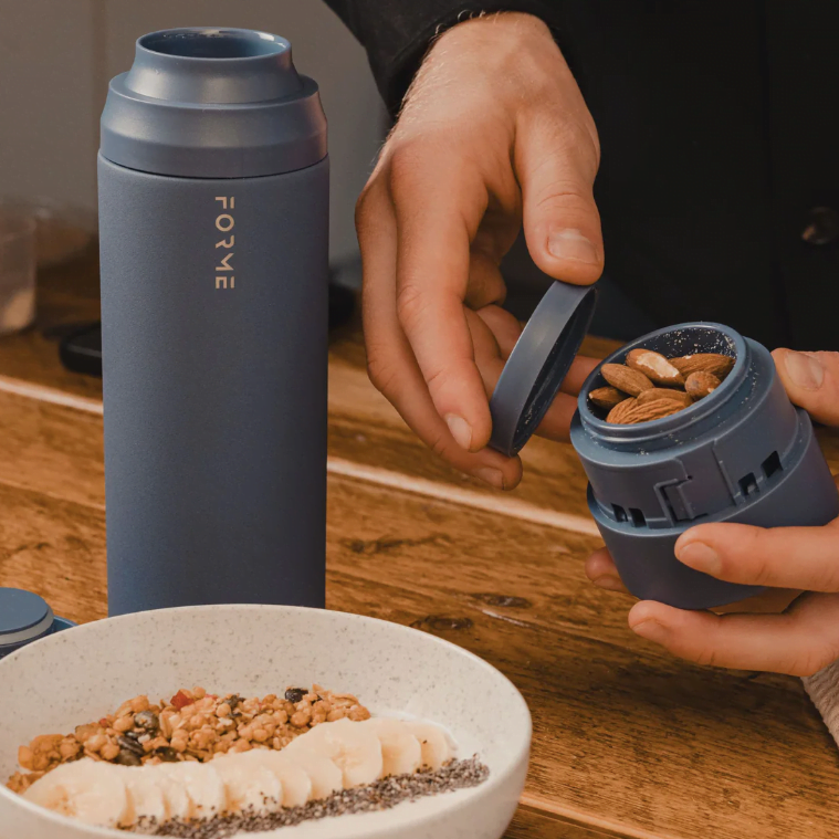 forme shaker's built in storage