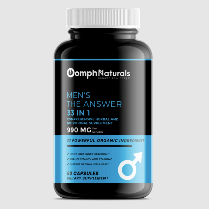 oomph naturals the answer for men