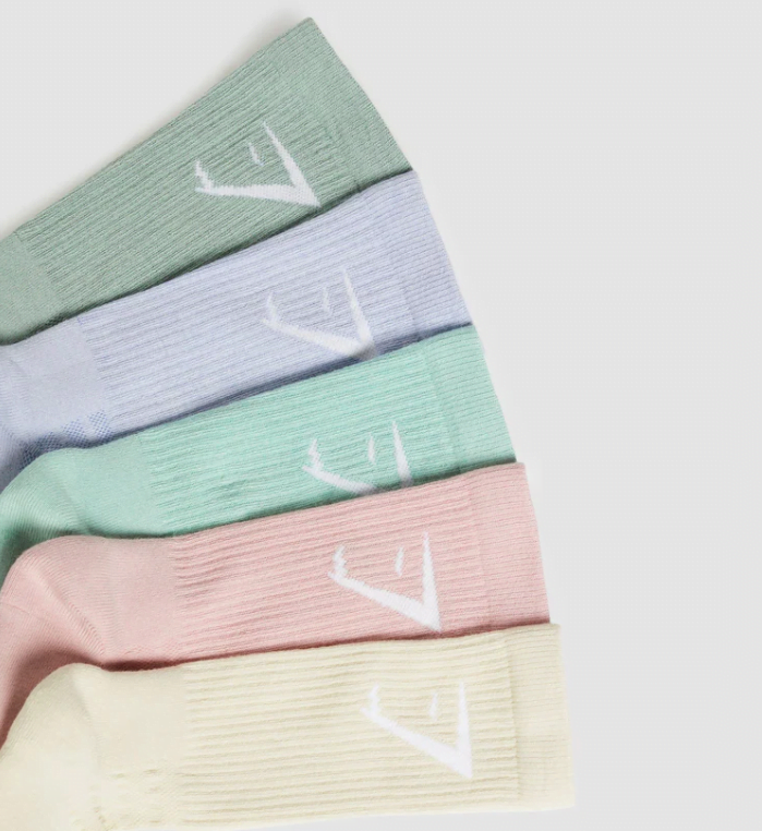 gymshark crew socks review