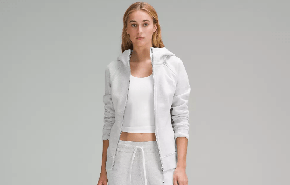 lululemon scuba full zip hoodie