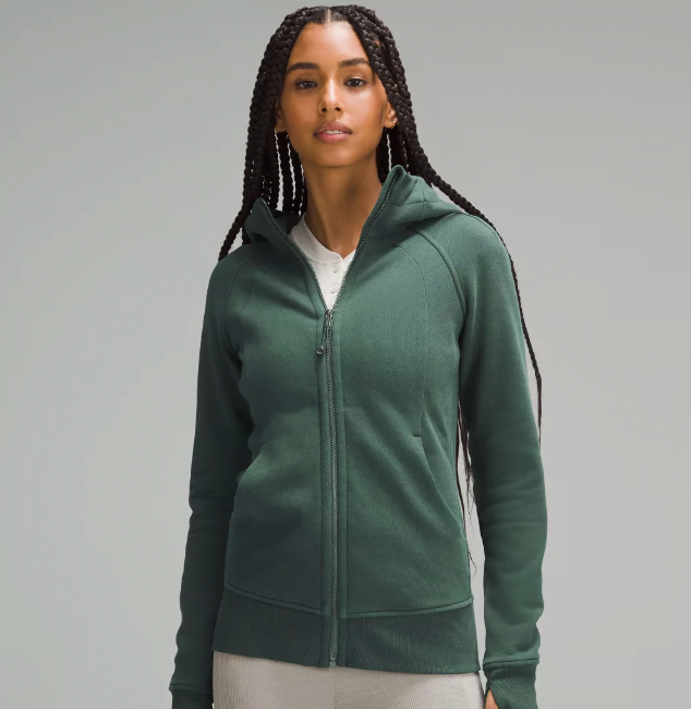 lululemon scuba full zip hoodie review