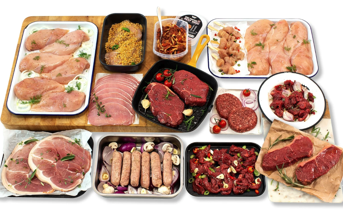 muscle food new year's biggest hamper