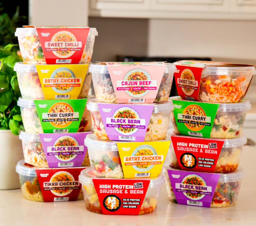 muscle food prepped pots meal plans