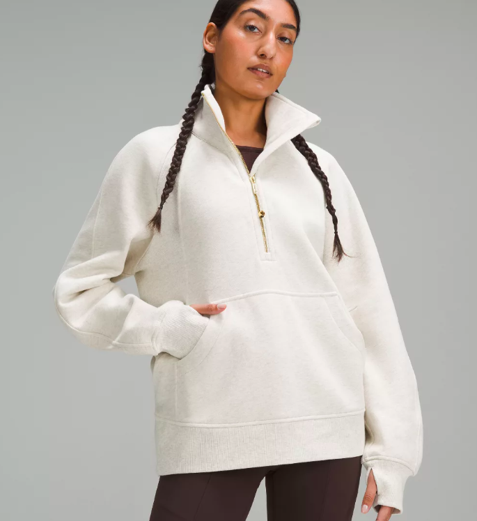 lululemon half zip jumper