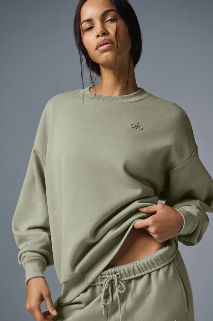 Alo Yoga Accolade Crew Neck Pullover