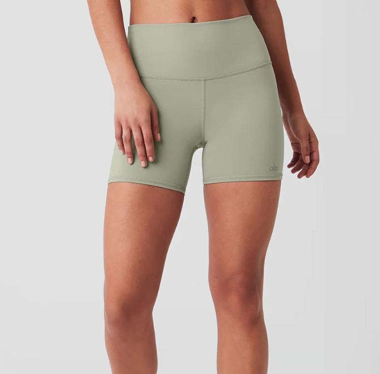 Alo Yoga Airbrush High-Waist Biker Shorts