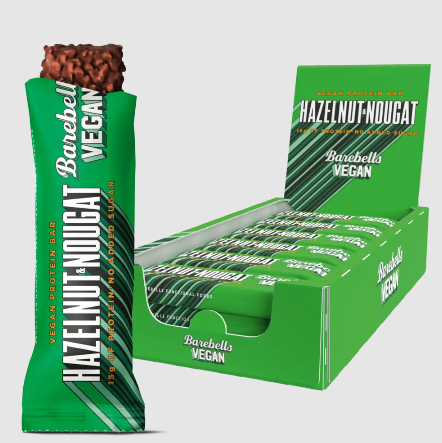 Barebells Vegan Hazelnut Nougat Protein Bar