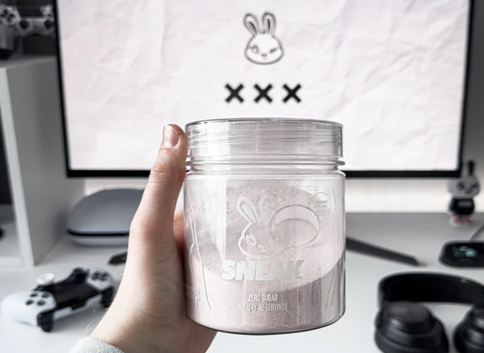 Sneak Energy Rhubarb and Custard