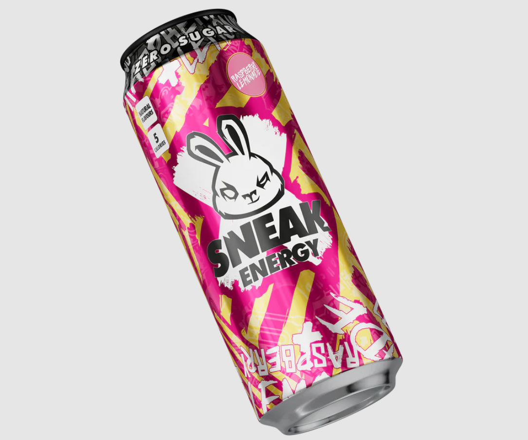 Sneak Energy Raspberry Lemonade Drink