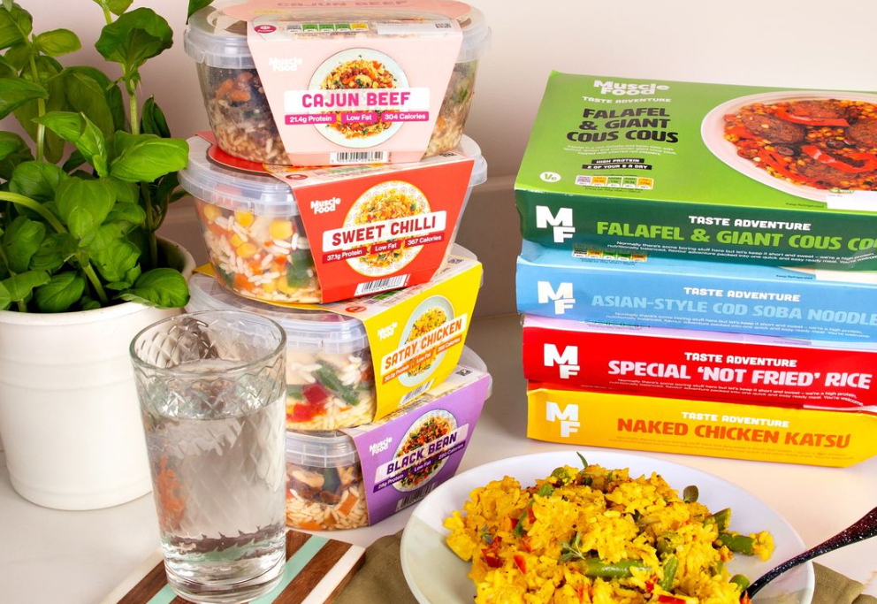 prepped pots by muscle food