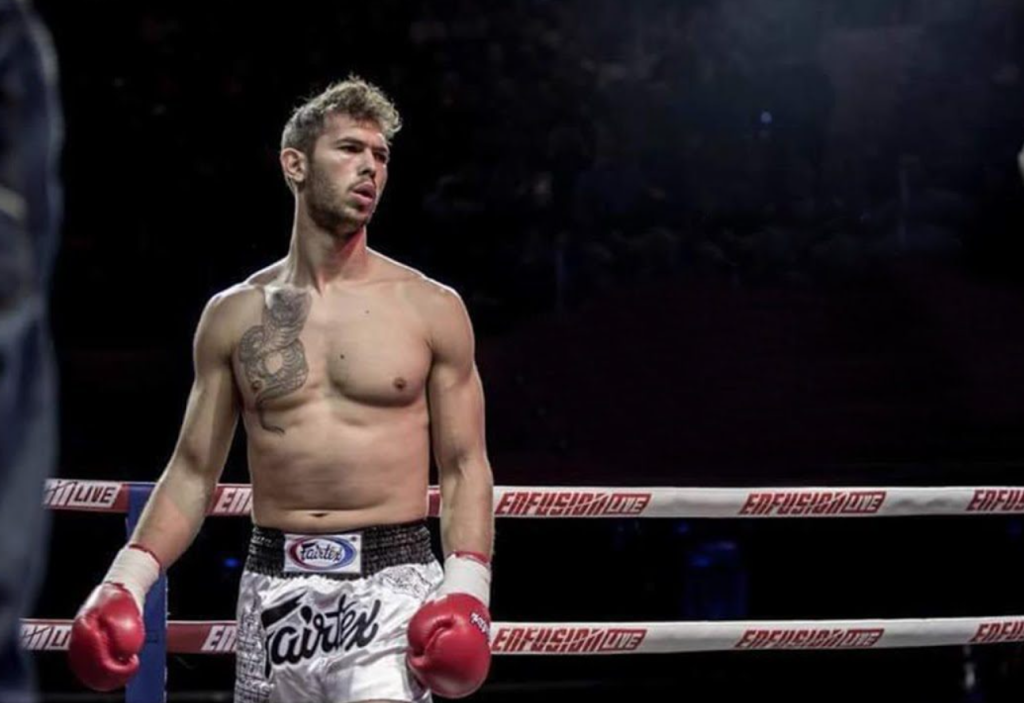 andew tate kickboxing record