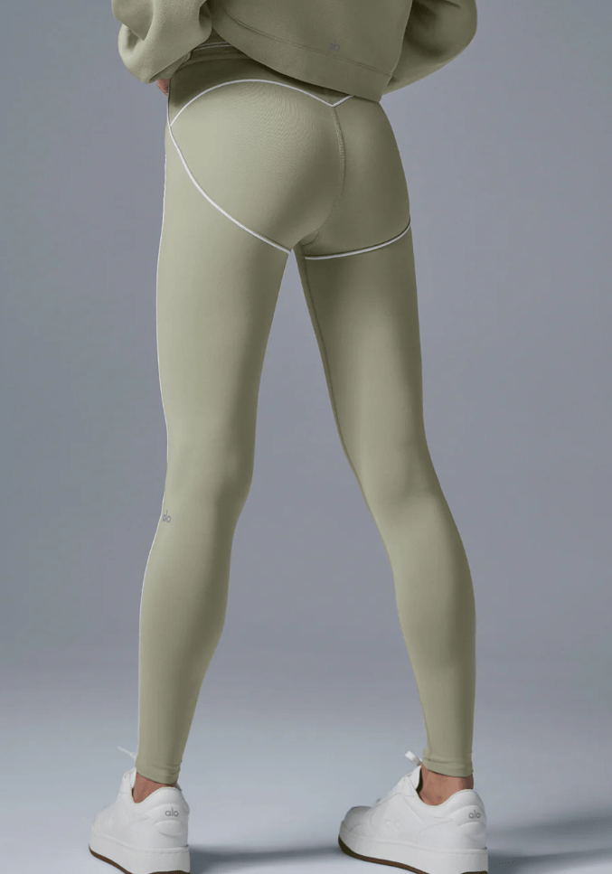 Alo Yoga Airbrush High-Waist Heart Throb Legging