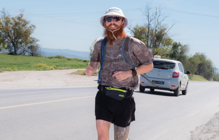 hardest geezer russ cook runs the length of africa