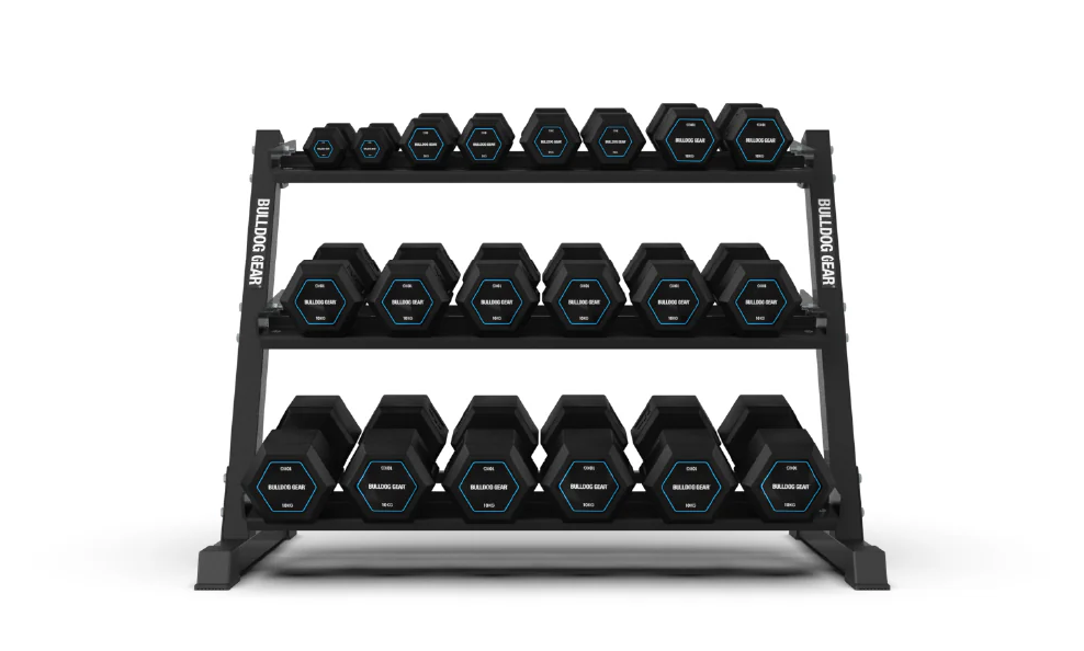 Bulldog Hex Dumbbell Rack