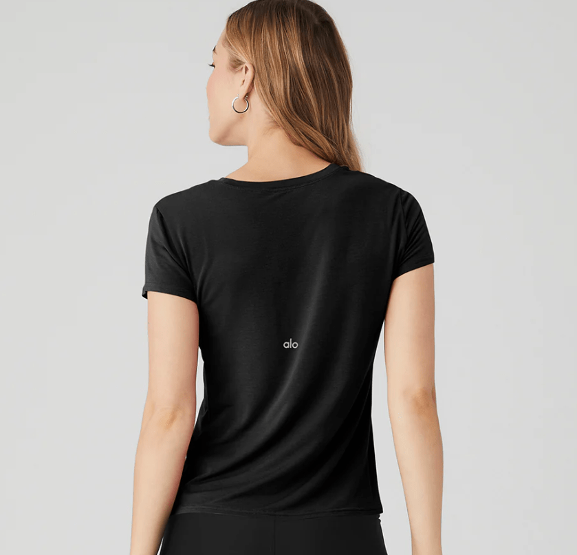 Alo Yoga All Day Short Sleeve Top