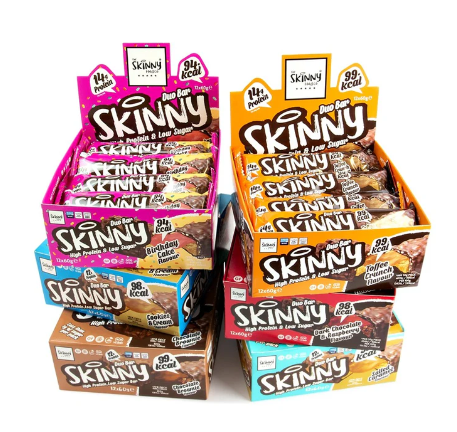 skinny food co vegan protein bars