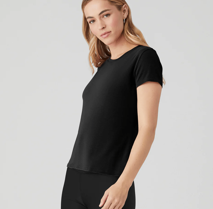 Alo Yoga All Day Short Sleeve Top
