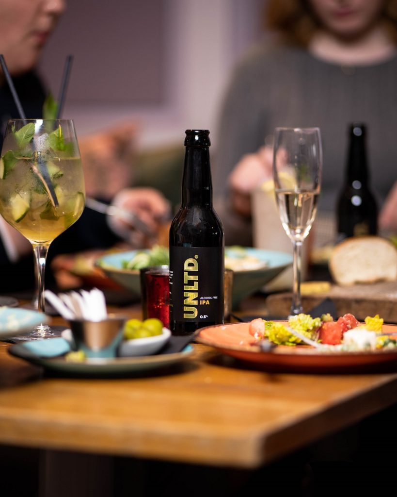 UNLTD beer minimum calories