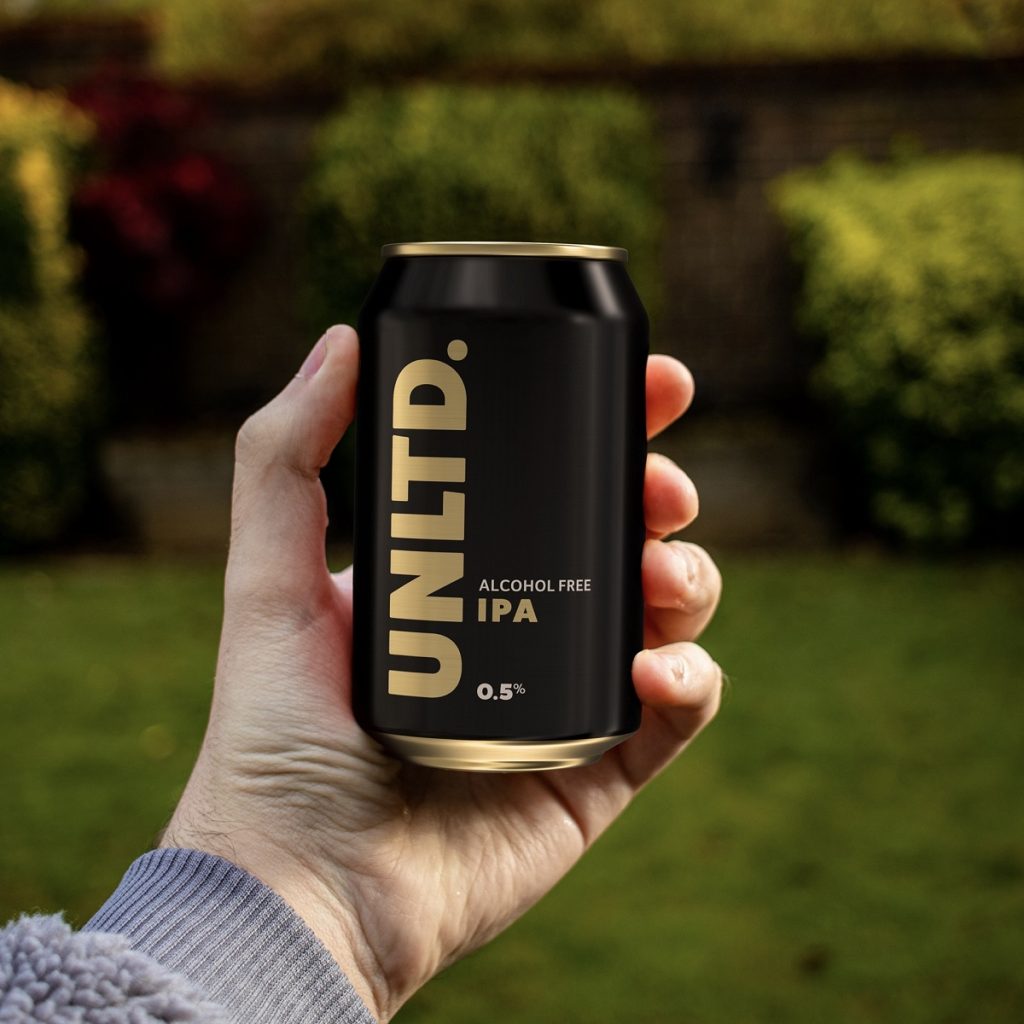 UNLTD beer has a unique taste
