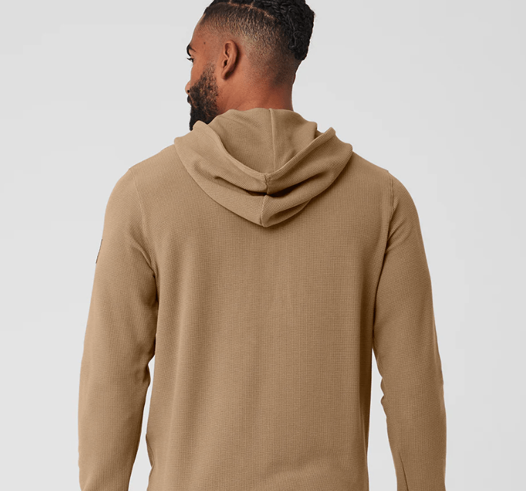Alo Yoga Micro Waffle Fast Break Hoodie