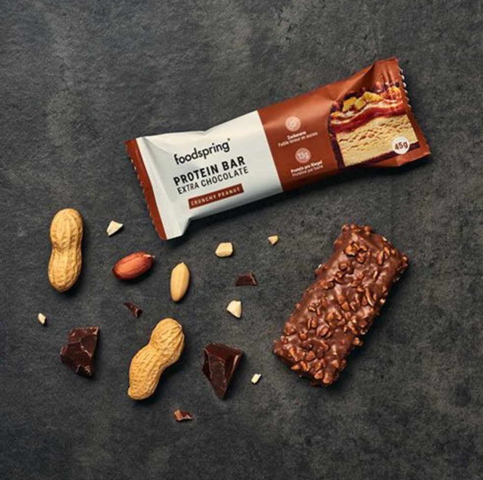 foodspring review -  extra chocolate protein